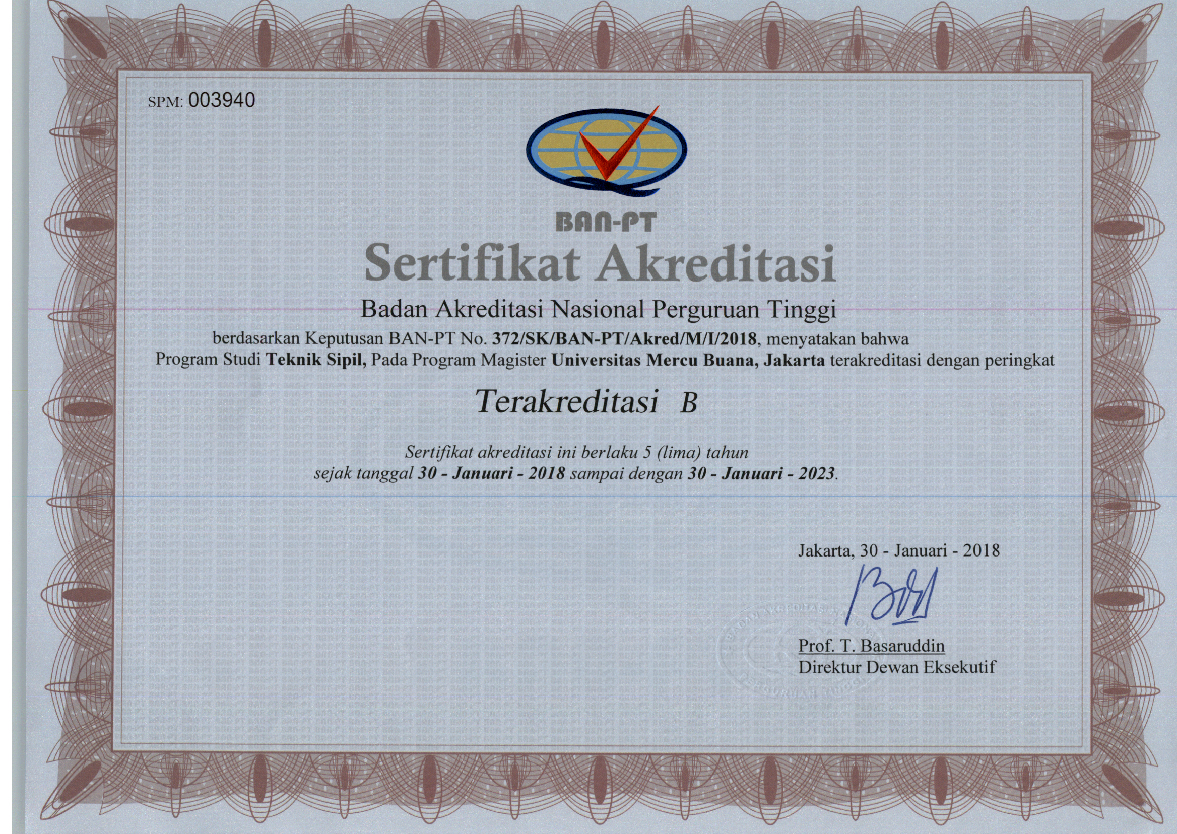 Sertifikat Akreditasi Berlaku \u2013 Biro Akreditasi dan Efisiensi Edukasi (Educational Accreditation ...